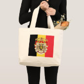 Grand Tote Bag Belgium Flag & COA (Devant (produit))