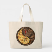 Grand Tote Bag Bélier et lapin terrestre (Dos)
