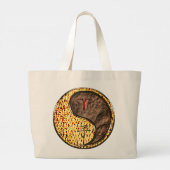 Grand Tote Bag Bélier & Rat de terre (Dos)