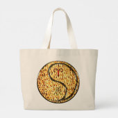 Grand Tote Bag Béliers et dragon de feu (Dos)