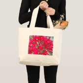Grand Tote Bag Belle fleur de sang Milkweed Art Imprimer/Graphiqu (Devant (produit))