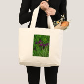 Grand Tote Bag Belle Iris Violet (Devant (produit))