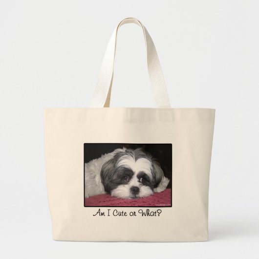 Grand Tote Bag Belle Le Chien Chih Tzu (Devant)