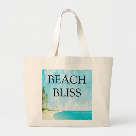 Grand Tote Bag Belle Plage Bliss (Devant)
