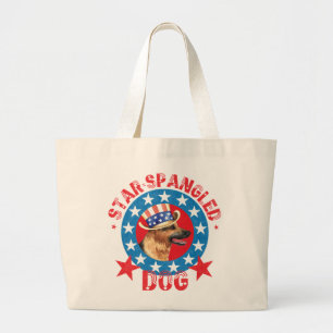 Grand Tote Bag Berger patriotique allemand