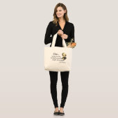 Grand Tote Bag Berlioz à l'heure (Devant (modèle))