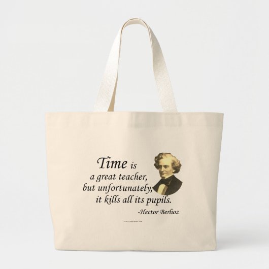 Grand Tote Bag Berlioz à l'heure (Devant)