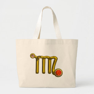 GRAND TOTE BAG BIJOU D'ANNIVERSAIRE DE ZODIAQUE DE VIERGE