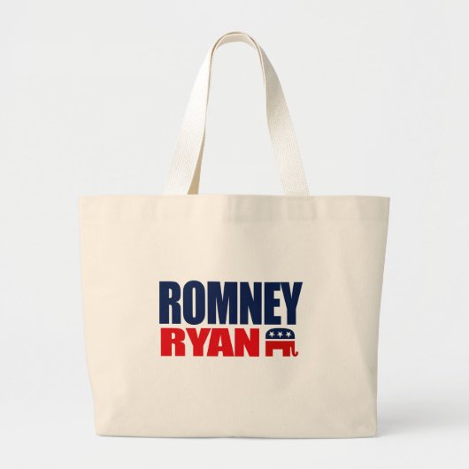 Grand Tote Bag BILLET 2012.png de ROMNEY RYAN (Devant)