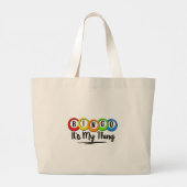 Grand Tote Bag BINGO, c’est mon truc (Dos)