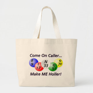 Grand Tote Bag Bingo-test ! Venez sur le visiteur, incitez-MOI à