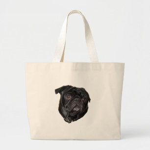 Grand Tote Bag Black Funny Carlin