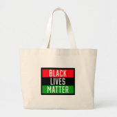 Grand Tote Bag Black Lives Matter 2 (Devant)