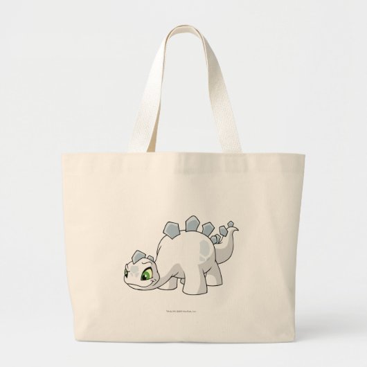 Grand Tote Bag Blanc de Chomby (Devant)