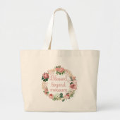 Grand Tote Bag Blessed Beyond (Devant)