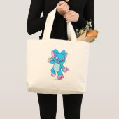 Grand Tote Bag Bleu d'Acara (Devant (produit))