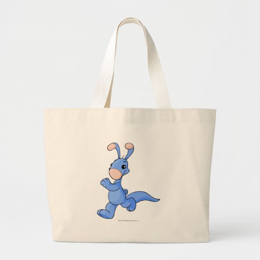 Grand Tote Bag Bleu de Blumaroo (Devant)