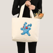 Grand Tote Bag Bleu de Grundo (Devant (produit))