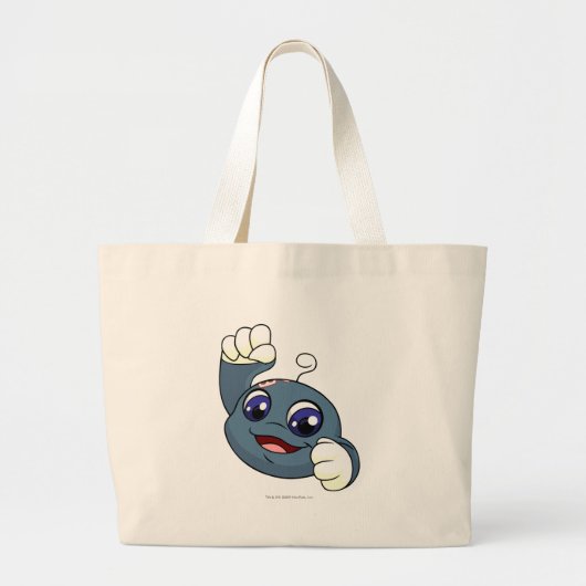 Grand Tote Bag Bleu de Kiko (Devant)