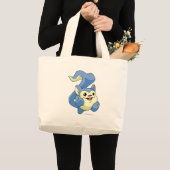 Grand Tote Bag Bleu de Meerca (Devant (produit))