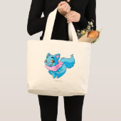 Grand Tote Bag Bleu de Wocky (Devant (produit))