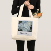 Grand Tote Bag Blue Hydrangea Matron d'honneur (Devant (produit))