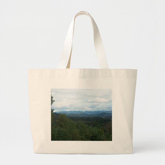 Grand Tote Bag Blue Ridge Mountains - OR (Devant)