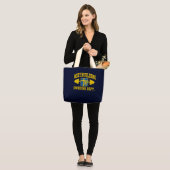 Grand Tote Bag Bodybuilder suédois (Devant (modèle))