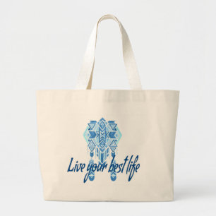 Grand Tote Bag Boho Meilleure Vie