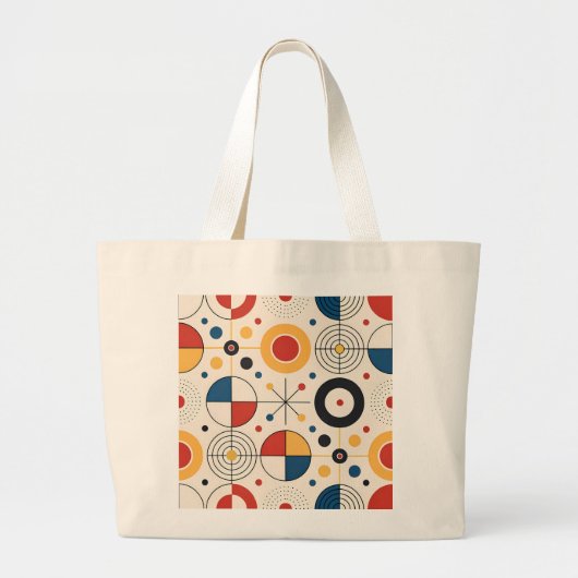 Grand Tote Bag Bolso diseño geométrico (Devant)