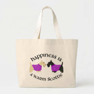 Grand Tote Bag Bonheur de Scottie Wheaten & Noir