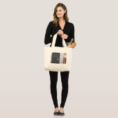 Grand Tote Bag bonjour (Devant (modèle))