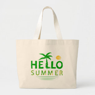Grand Tote Bag Bonjour été