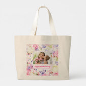 Grand Tote Bag Bonne fête des mères (Dos)