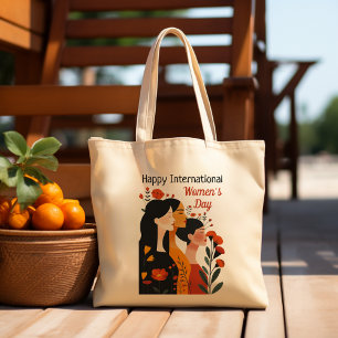 Grand Tote Bag Bonne Journée internationale de la femme