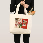 Grand Tote Bag Bonnes Fêtes (Devant (produit))