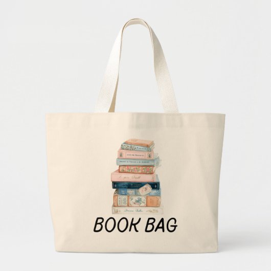 Grand Tote Bag Book Lover's (Devant)