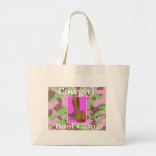 Grand Tote Bag Bootcamp de cow-girl