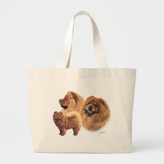 Grand Tote Bag Bouffe de bouffe (Devant)