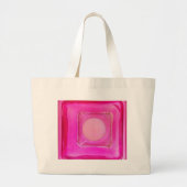Grand Tote Bag Bougie, Sweet Rose Love Lumière aux chandelles (Devant)
