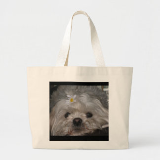 Grand Tote Bag Bourse de chiot de Shih Tzu