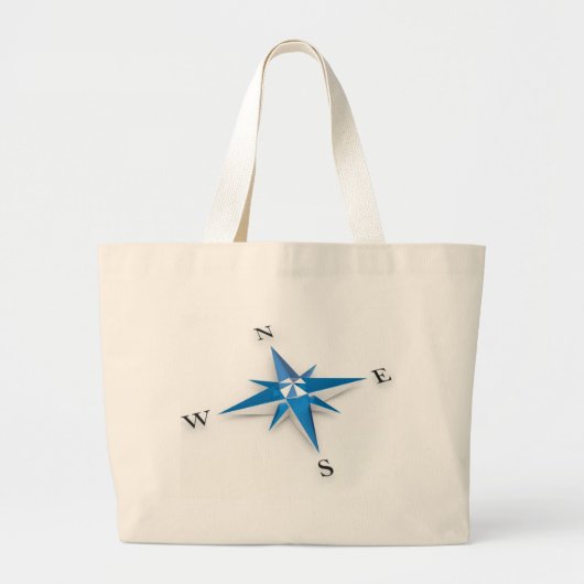 Grand Tote Bag Boussole (Devant)