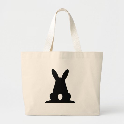 Grand Tote Bag Bout de lapin (Devant)