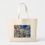 Grand Tote Bag Bradford Pear Blooms (Devant)