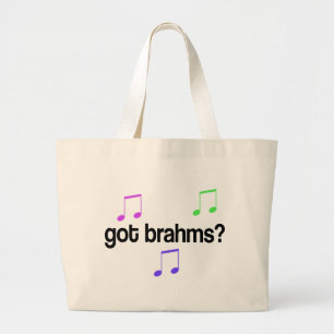 Grand Tote Bag Brahms obtenu drôle conception colorée