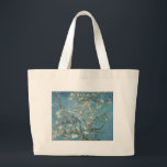 Grand Tote Bag Branches d'amande de Vincent van Gogh | en fleur,<br><div class="desc">L'amande s'embranche en fleur,  1890,  bibliothèque de Vincent van Gogh_x000D_ DGA593582_x000D_ _x000D_ De Agostini Picture</div>