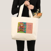 Grand Tote Bag bride rêveuse (Devant (produit))