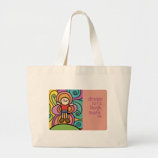 Grand Tote Bag bride rêveuse (Devant)