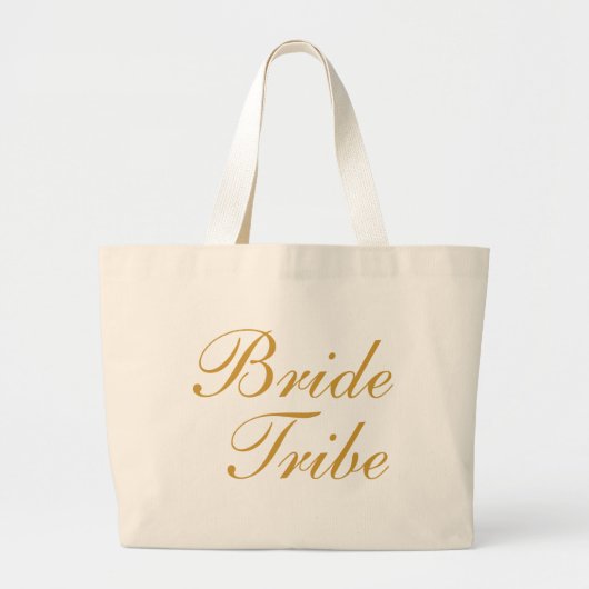 Grand Tote Bag Bride Tribe Gold (Devant)