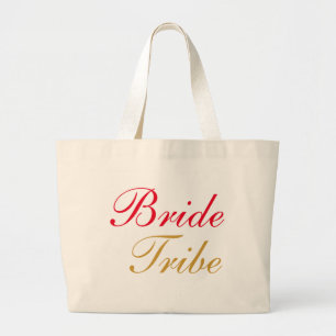 Grand Tote Bag Bride Tribe Gold
